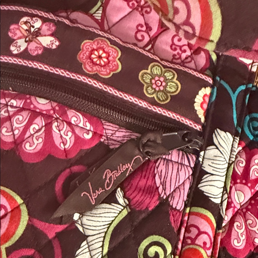 Vera Bradley Floral Laptop Bag - Picture 2 of 4